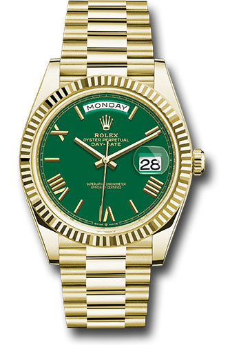 Rolex presidential 2025 gold green